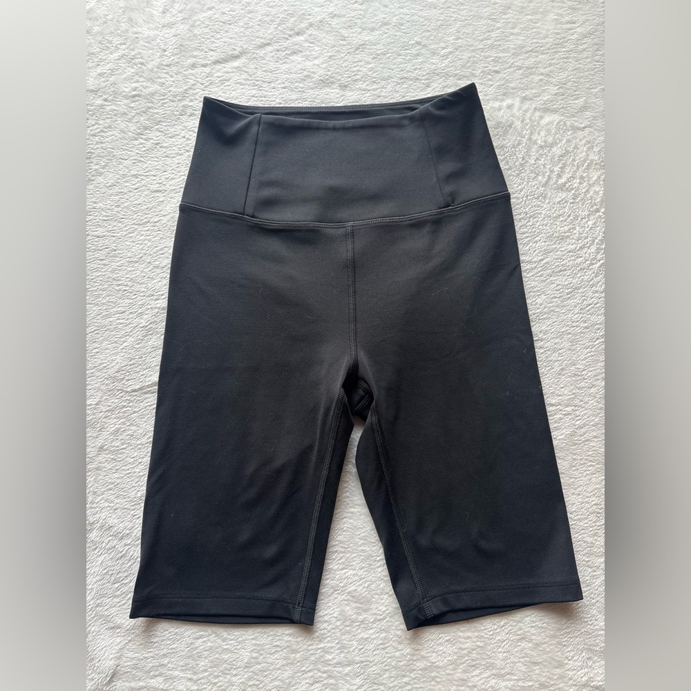 girlfriend collective Black High-Rise Bike Shorts
